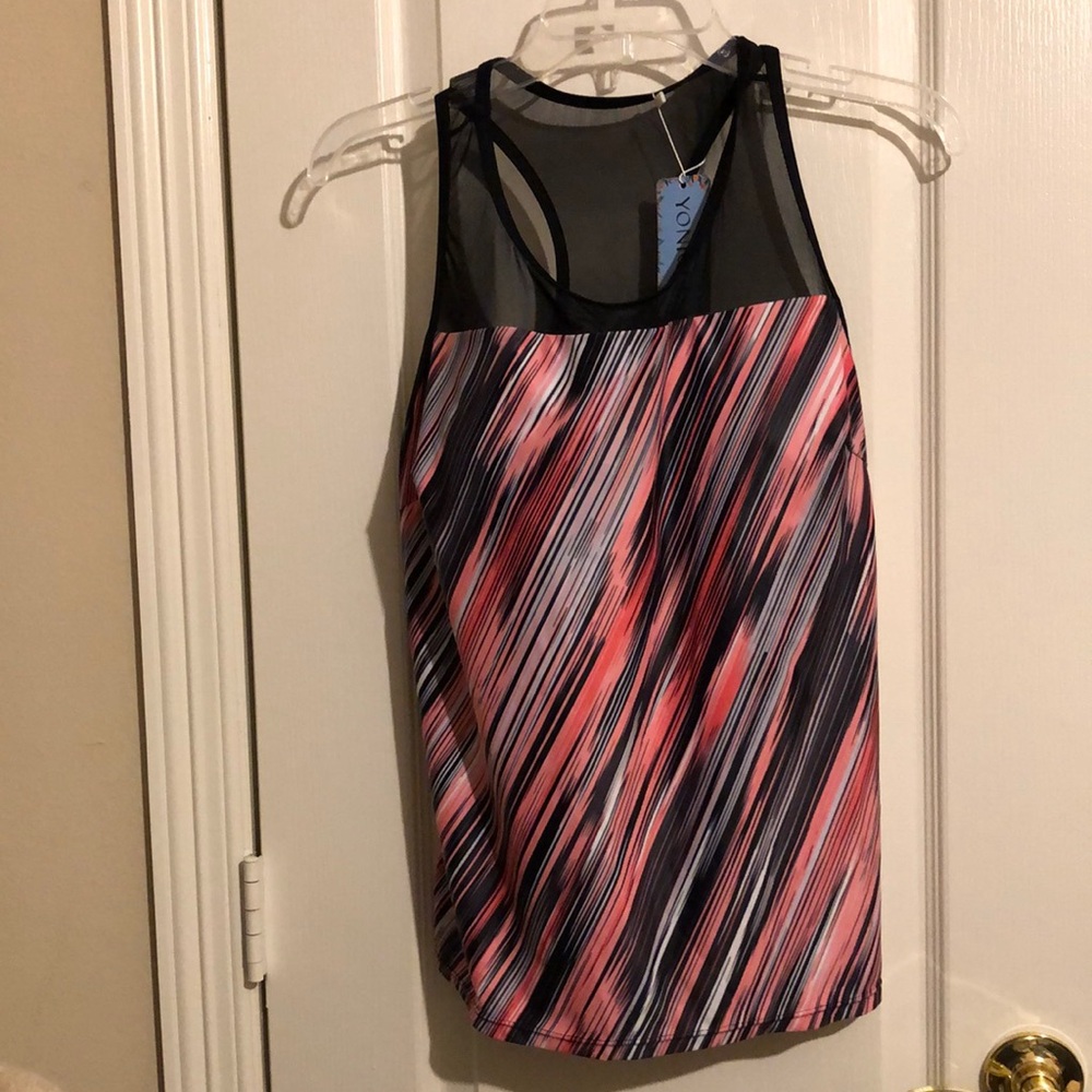 NWT YONIQUE  Swimsuit Top, Size L
